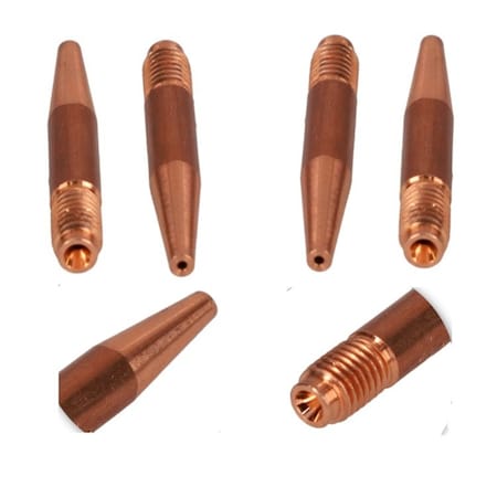 Star Tech Weld Contact Tips 1/16 in. Tapered For Tweco 2, 3, 4 & Lincoln Magnum 200, 300, 400 Guns, 25PK 14T116